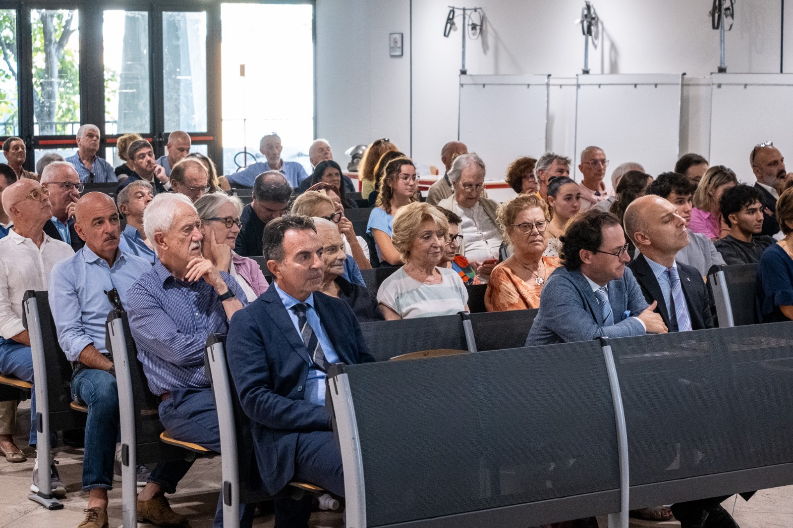 la platea della premiazione